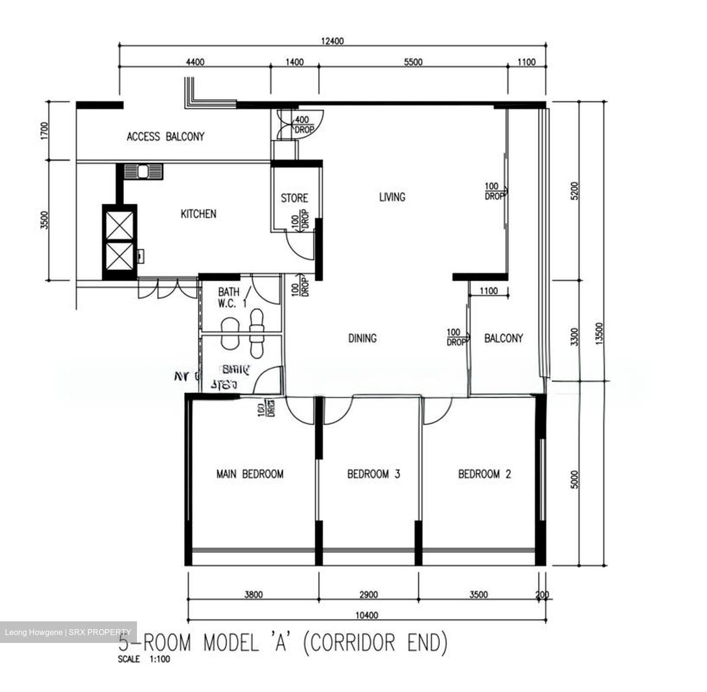 Blk 104 Jalan Rajah (Toa Payoh), HDB 5 Rooms #598254681